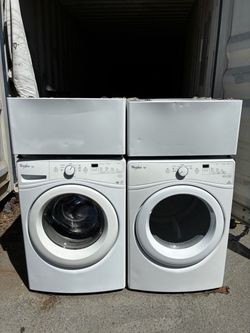 Washer and dryer set