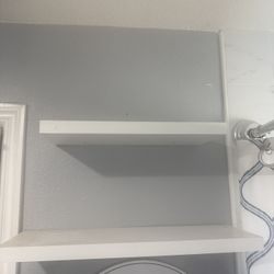 White Wall Shelves