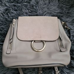 Beige Backpack