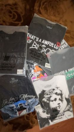 Awful lotta cough syrup shirts