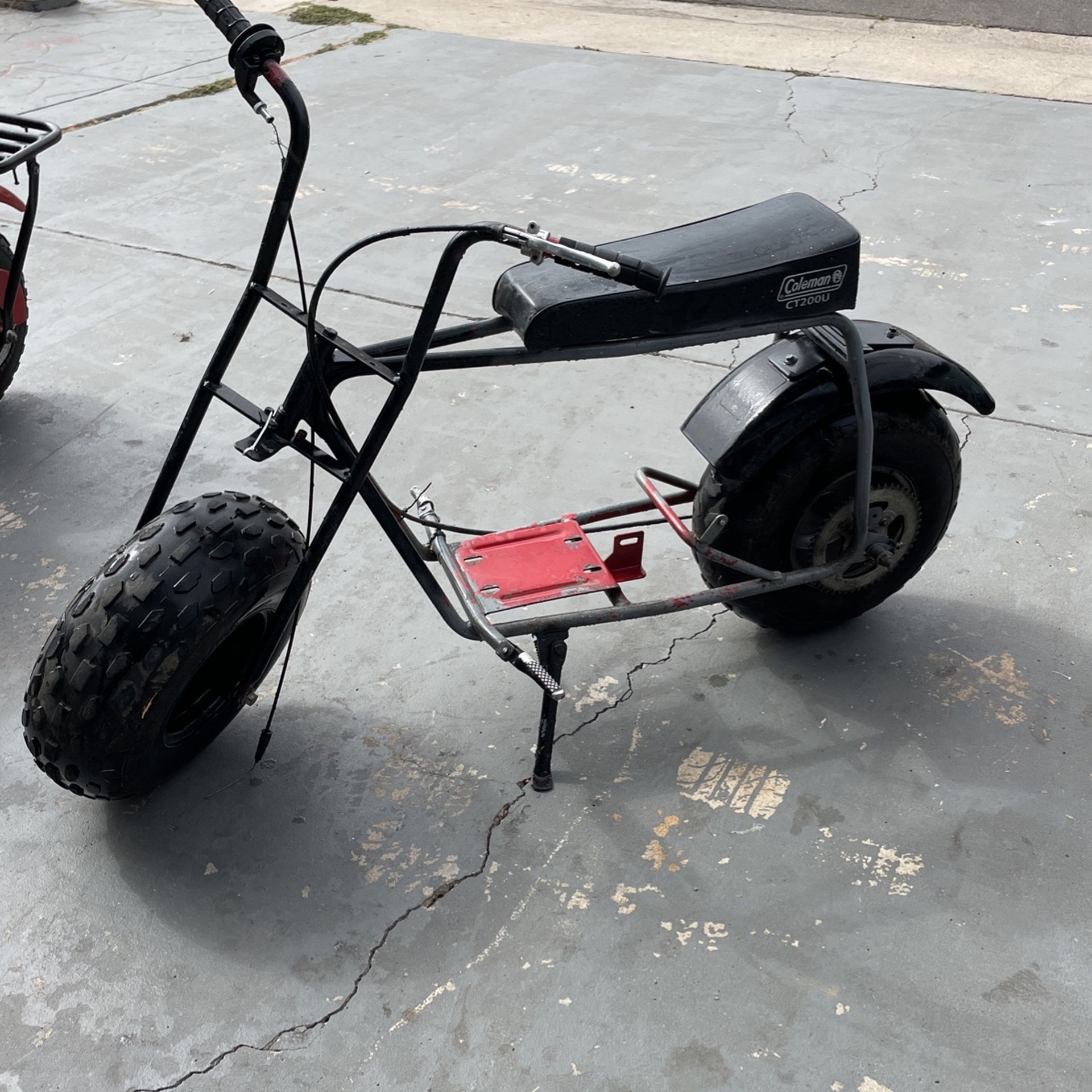 Coleman mini bike frame new arrivals