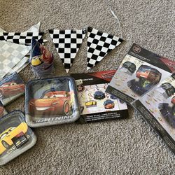 Disney Cars Birthday Supplies 