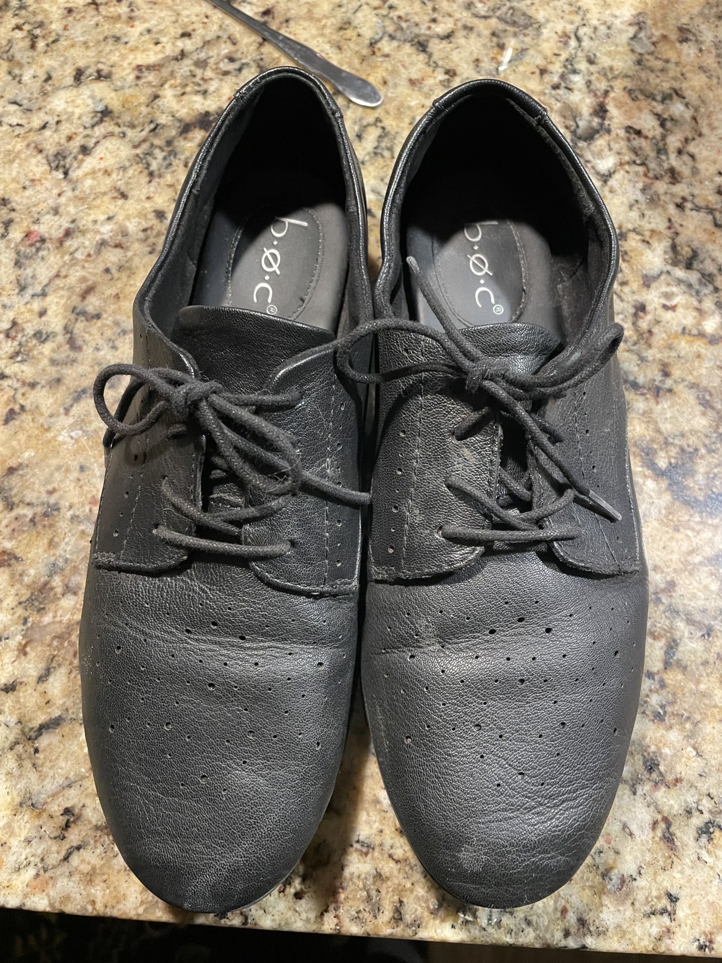 Boc Leather Flats, Size 11 Women