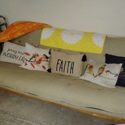 Futon. I don't have room for It anymore. 