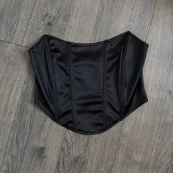 Women’s Black Corset Top