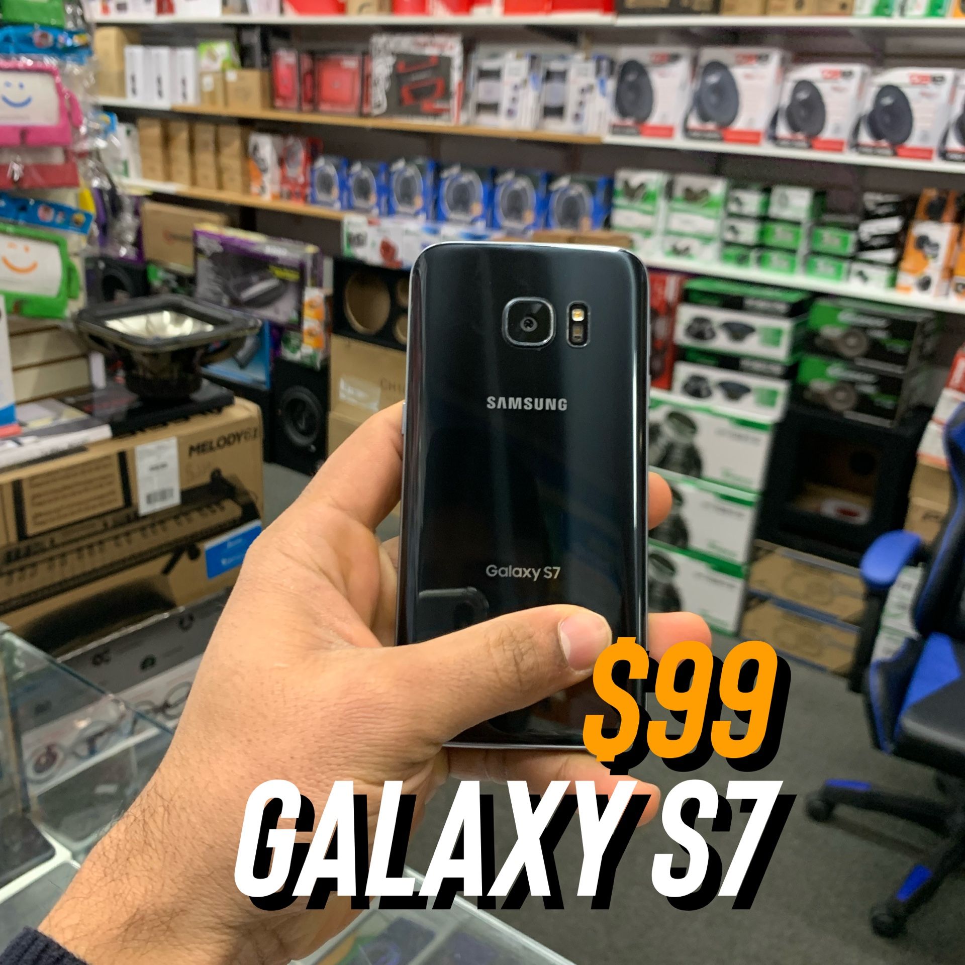GALAXY S7 AVAILABLE NOW 👌