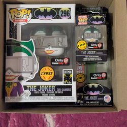 Limited Edition Chase The joker Funko Box 