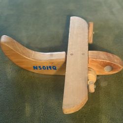 Wooden Toy Aurplane