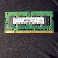Samsung DDR2 SO-DIMM 1gb