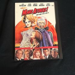 Mars Attacks DVD Movie 