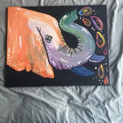 Multicolor Painting Animal