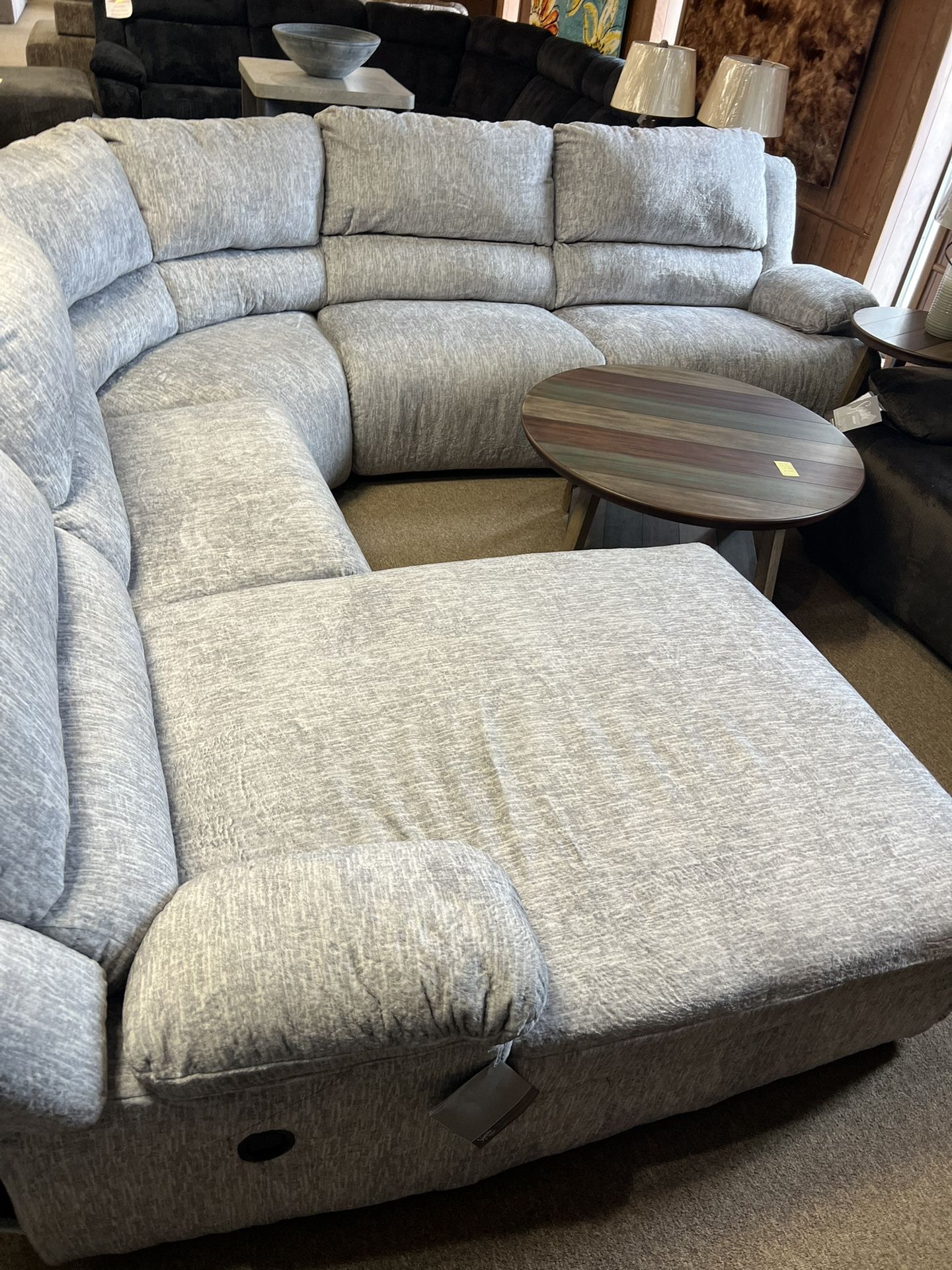 Theater Reclining Nice Sectional!