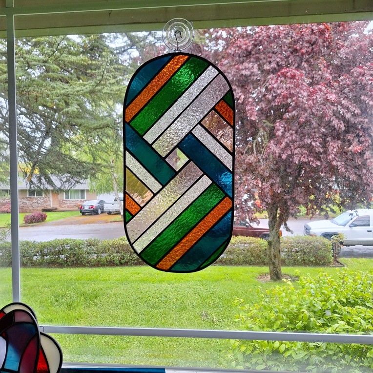 Stained Glass Window Hangers 