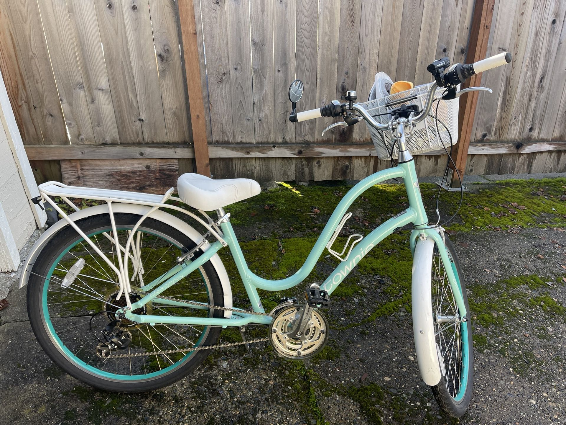 Townie Step Through Cruiser Bike