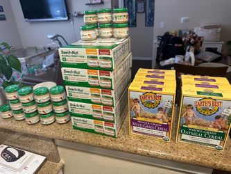 Beech-Nut Mealtime Variety Pack and Whole Grain Cereal/Oatmeal Infant Baby Food
