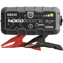 NOCO Boost X GBX45 1250A 12V UltraSafe Portable Lithium Jump Starter, Car Battery Booster Pack, USB