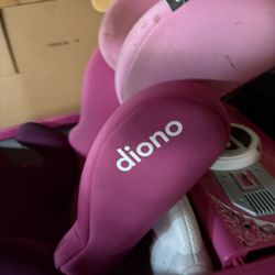 Pink Car Seat 