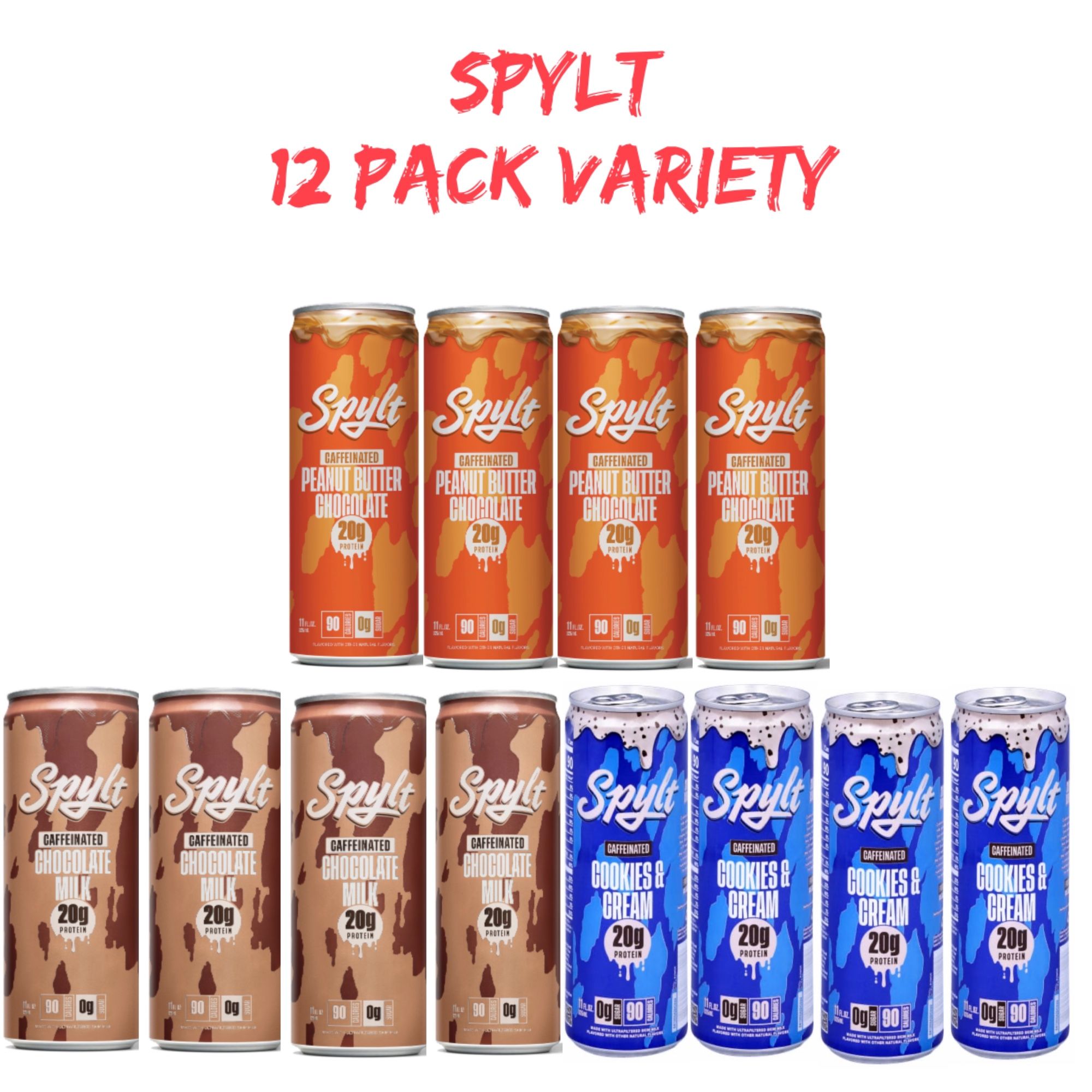 Spylt Protein Variety Pack Of 12