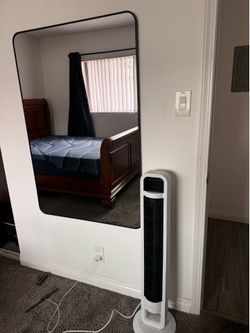 Espejo y ventilador