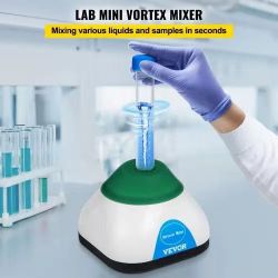 Vortex Mixer, 6000rpm Mini Vortex Mixer Shaker Touch Function USB Charging Vortex Shaker, Mix Up to 50ML 6mm Orbital Diameter for Paint Tattoo Ink Tes