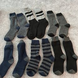 Winter thermal socks for men size 8-10 $15 Price Firm