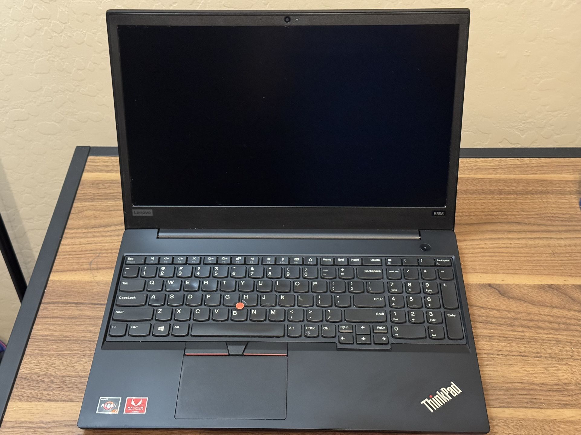 Lenovo ThinkPad E595 – Broken / Doesn’t Power On – For Parts