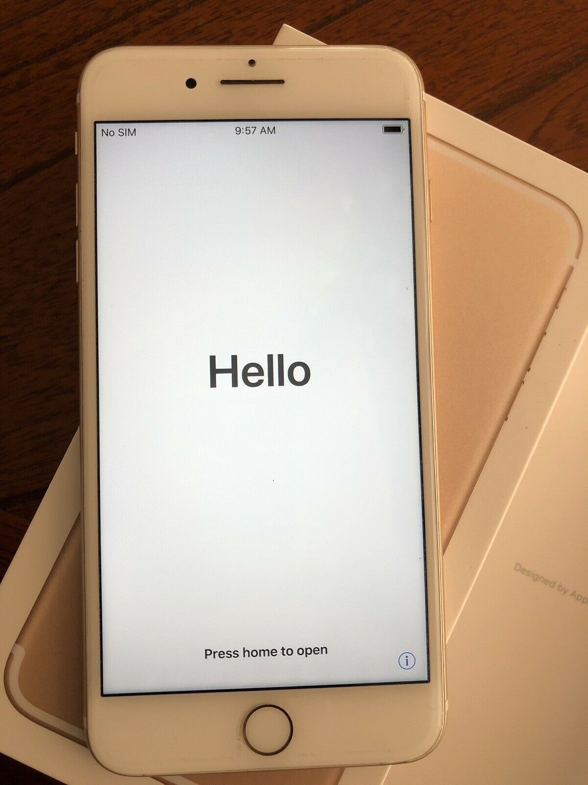 Brand new gold iPhone 7 Plus $150