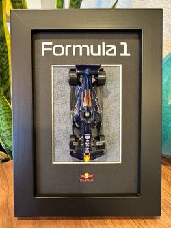 Red Bull Racing Formula 1/ F1 1:64 Size Framed Display - Handmade