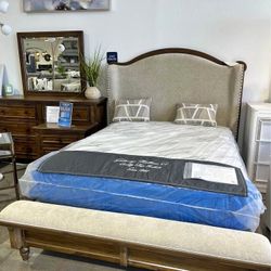 4pc Queen Bed set
