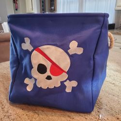 12 Inch Pirate Cloth Bin