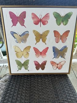 Butterfly wall art