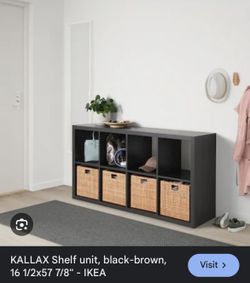 IKEA Cube Organizer Espresso