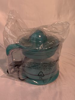 Mark Charles Misilli MCM Citrus Juicer Teal Model Number K41601 20800