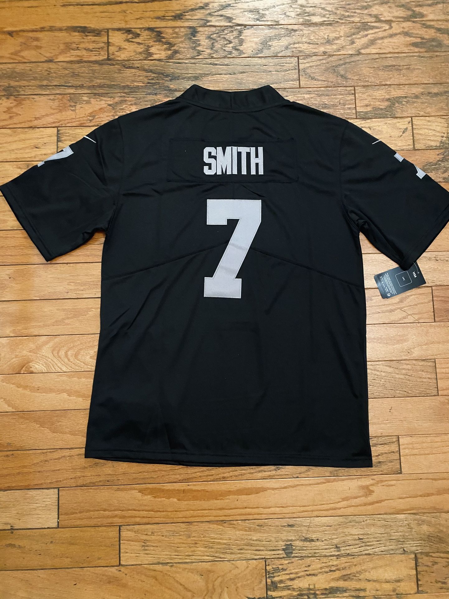 Black Geno Smith #7 Raiders Jersey
