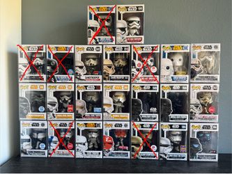 Star Wars Trooper Bundle Funko Pops (Send me an offer!)