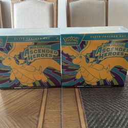 Pokemon Ascended Heroes Elite Trainer Box ETB