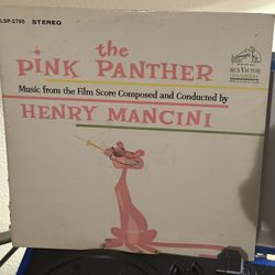 The Pink Panther (Music from the Film Score) vinyl record by Henry Mancini,