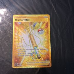 Ordinary Rod Secret Rare Pokemon
