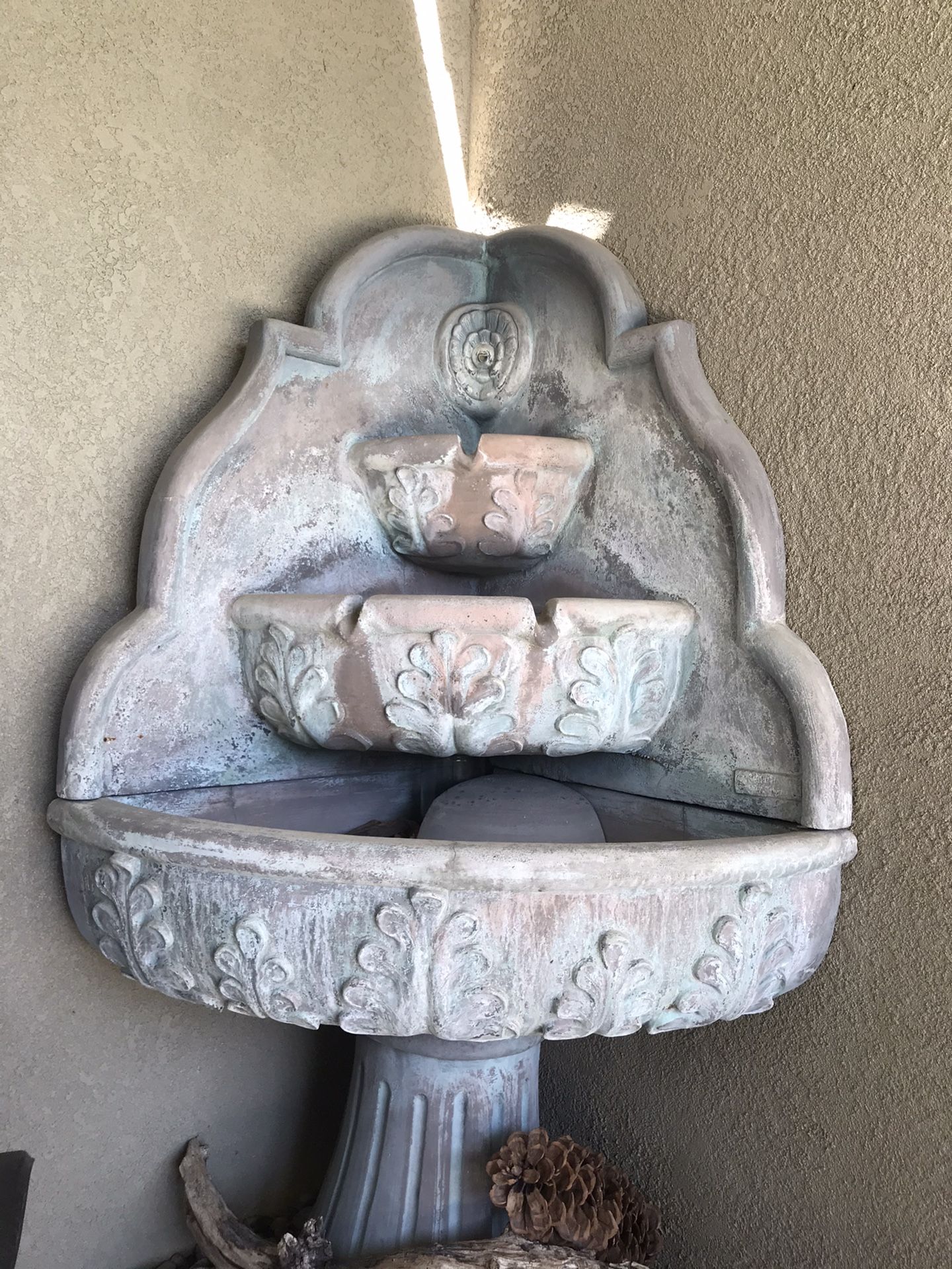 3 Tier Corner Water Fountain