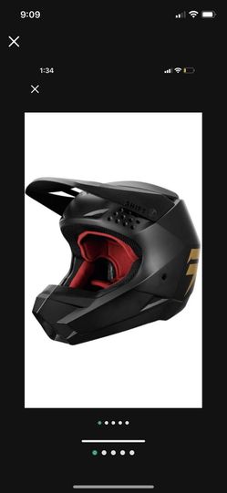Brand New Youth Kids Shift Whit3 Lable Dirtbike MX Motocross Helmet Matte Black Size Medium