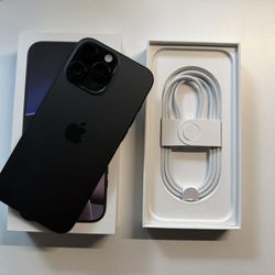 Apple iPhone 16 Pro Max 256GB Unlocked Black 