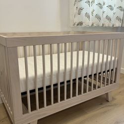 Babyletto Hudson Crib in Washed Natural Color