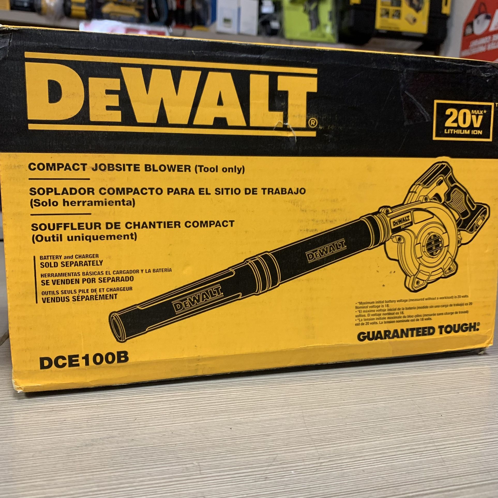 Dewalt New Blower 20v Nuevo