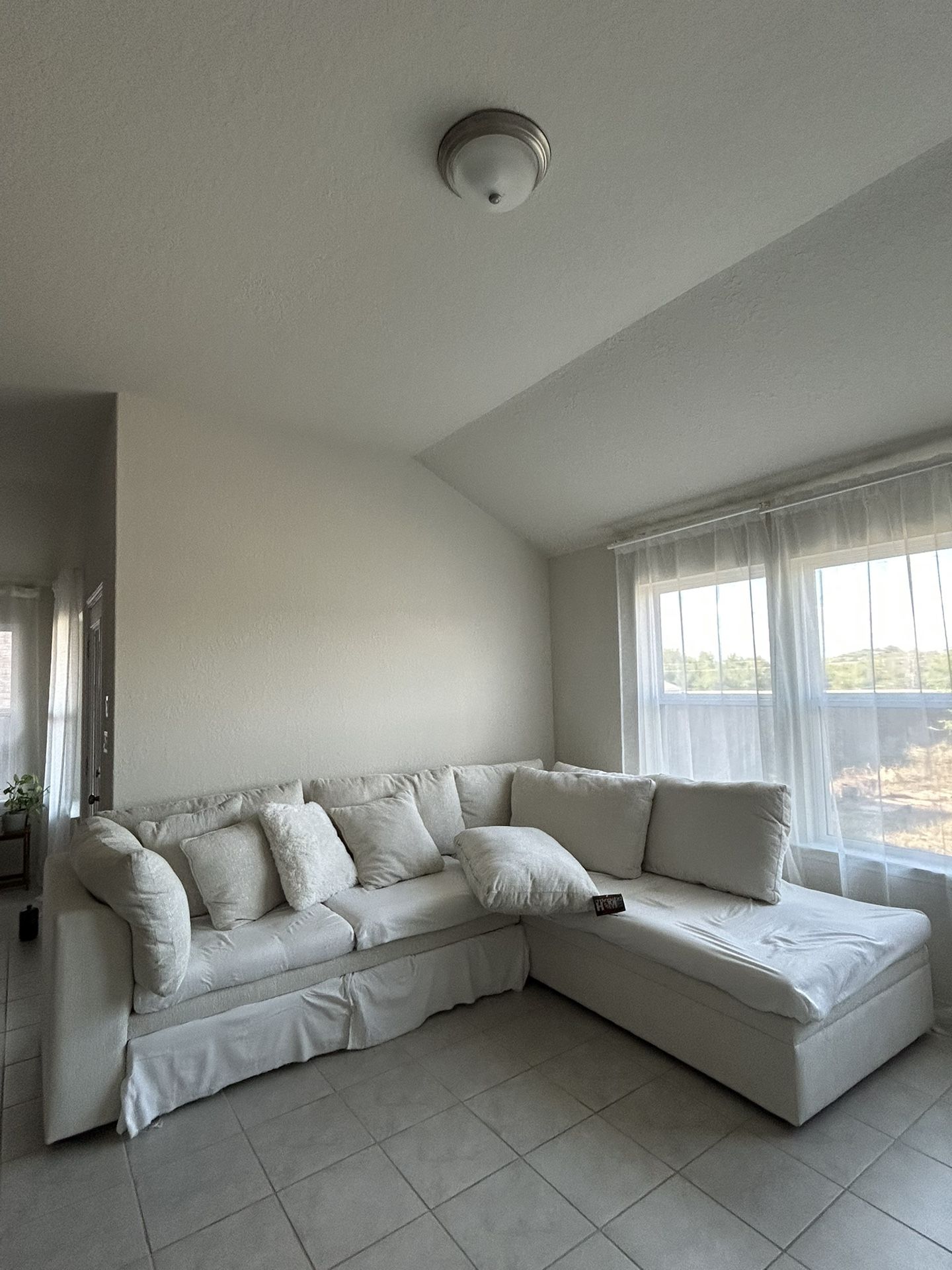 Square  Sleeper Sectional