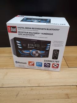 Dual Media Receiver w/ Bluetooth DXRM47BT