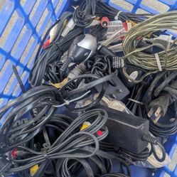 Various Cables, Cords, Wires Adapters, Chargers Etc