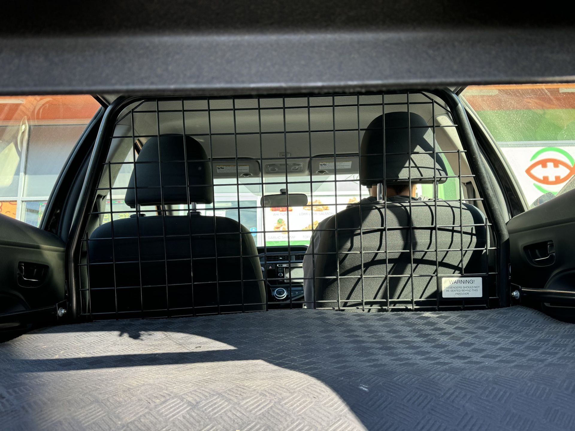 Rear Cargo Separator Toyota Prius C