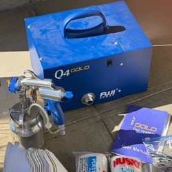 Fuji Q4 Gold paint spray system