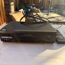 Sony Hi-fi Stereo VCR Player