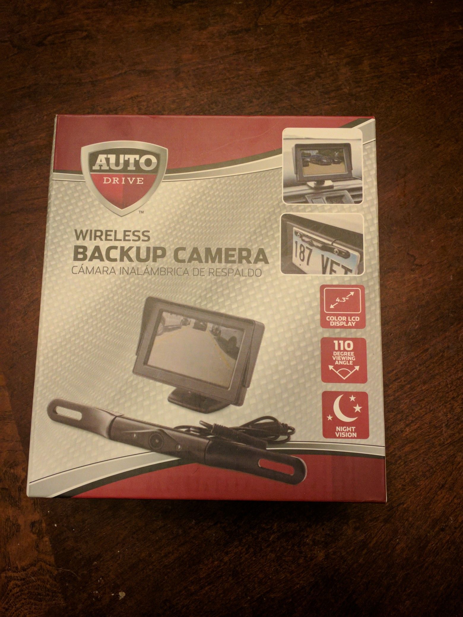 Wireless backup camera